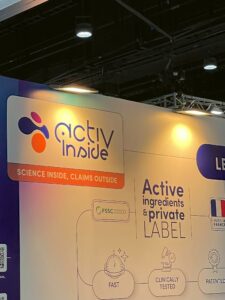 和聚夥伴activinside參與2025 vitafoods asia