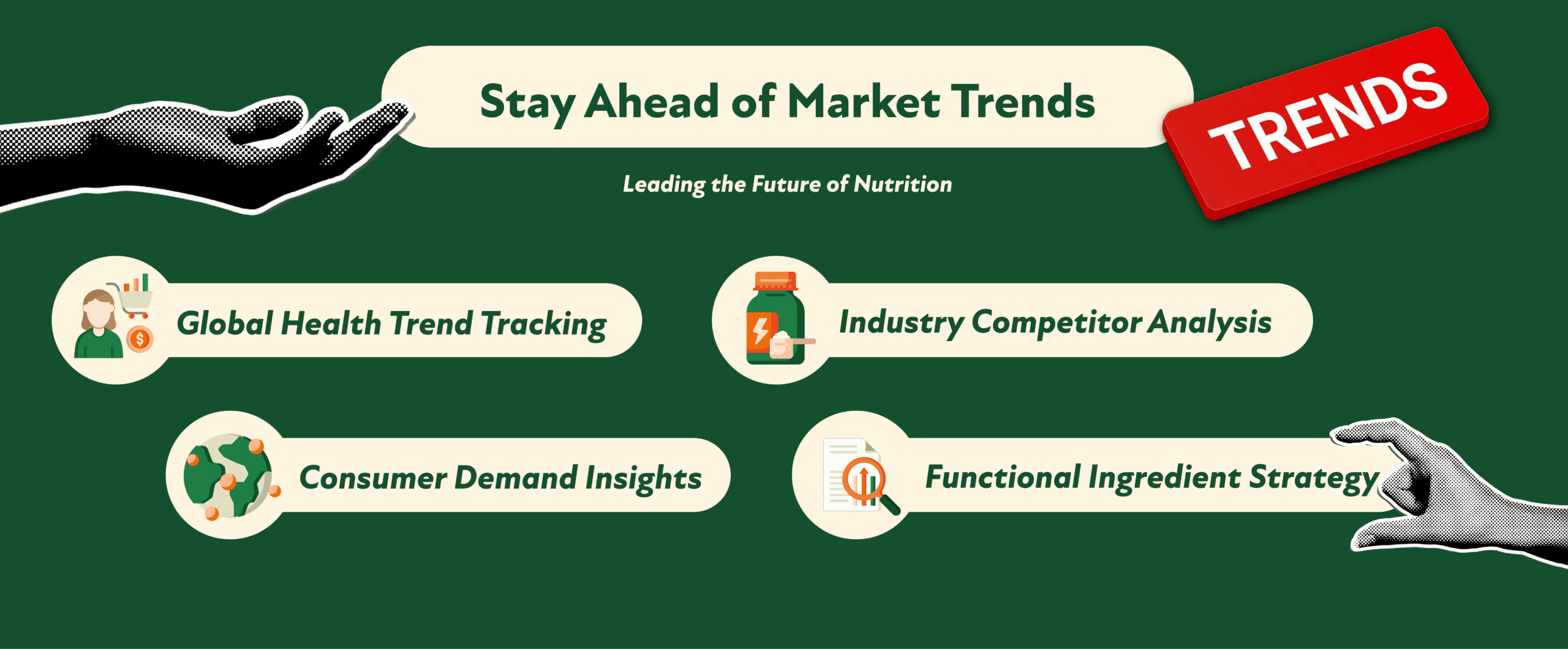 HG BIO stays ahead of nutrition trends, capturing market insights to deliver cutting-edge health solutions.