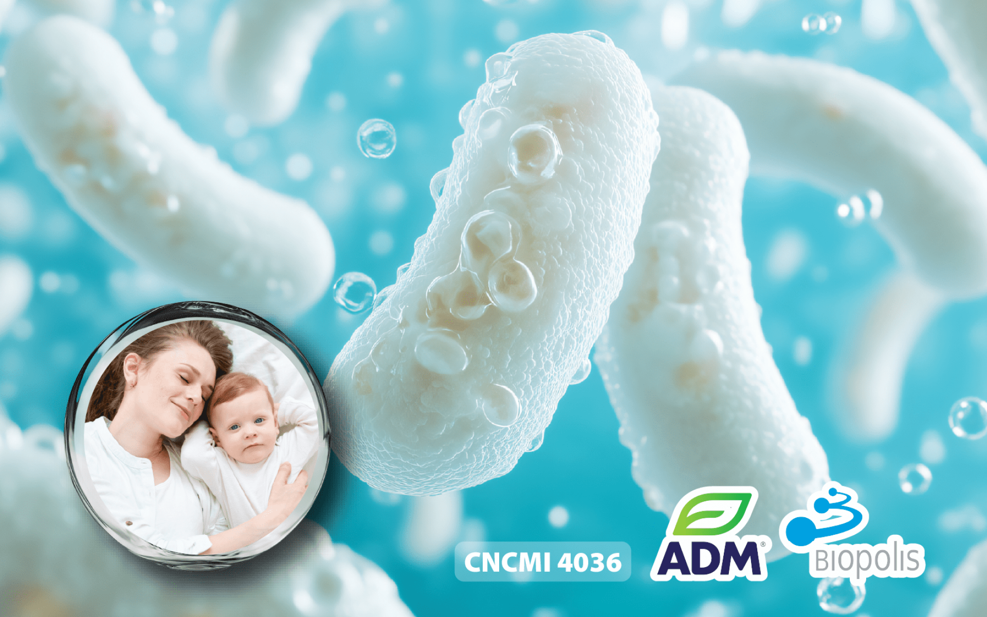 ADM Biopolis 乳酸菌 CNCM I-4036 – 母乳來源、臨床支持的益生菌株