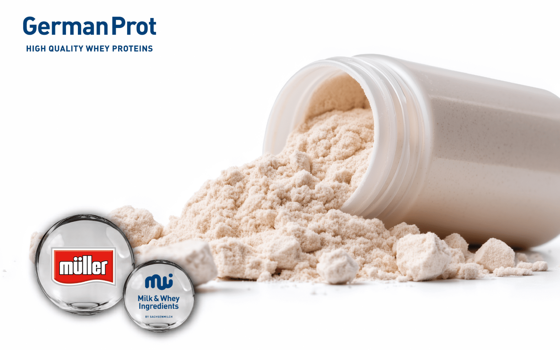 Sachsenmilch German Prot – 高純度分離乳清蛋白，低乳糖高吸收，支持運動與日常補給