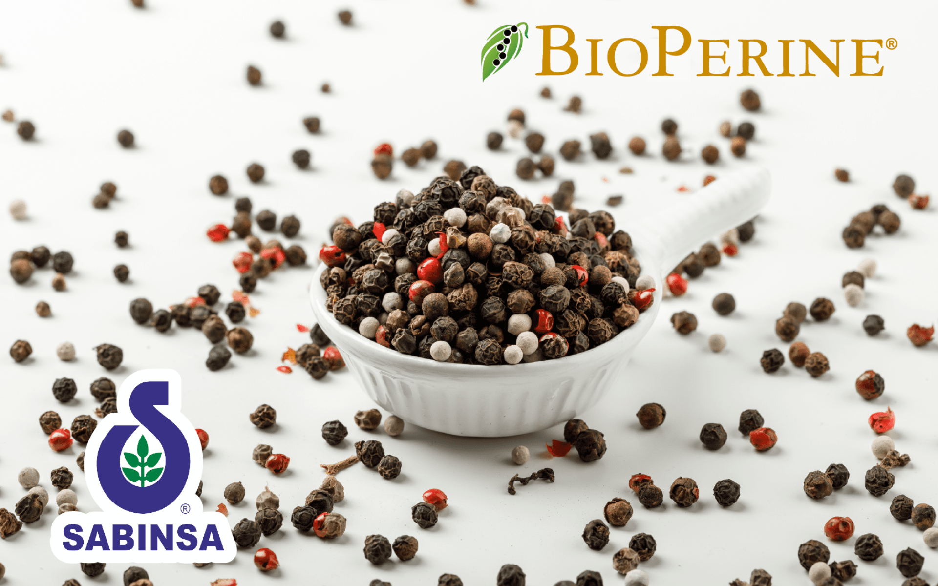 Sabinsa Bioperine® 胡椒鹼 – 95% 高純度黑胡椒萃取，專利營養吸收增強劑