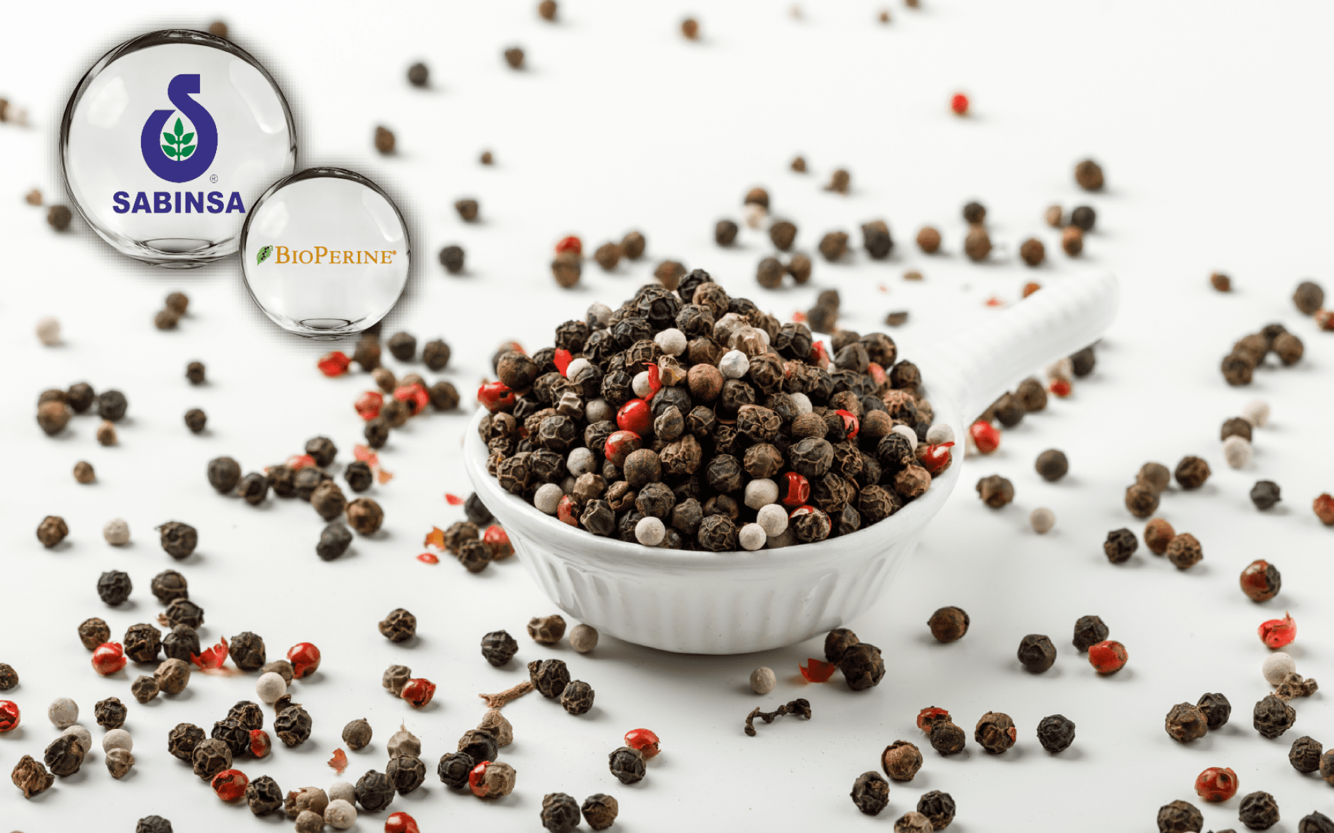 Sabinsa Bioperine® 胡椒鹼 – 95% 高純度黑胡椒萃取，專利營養吸收增強劑