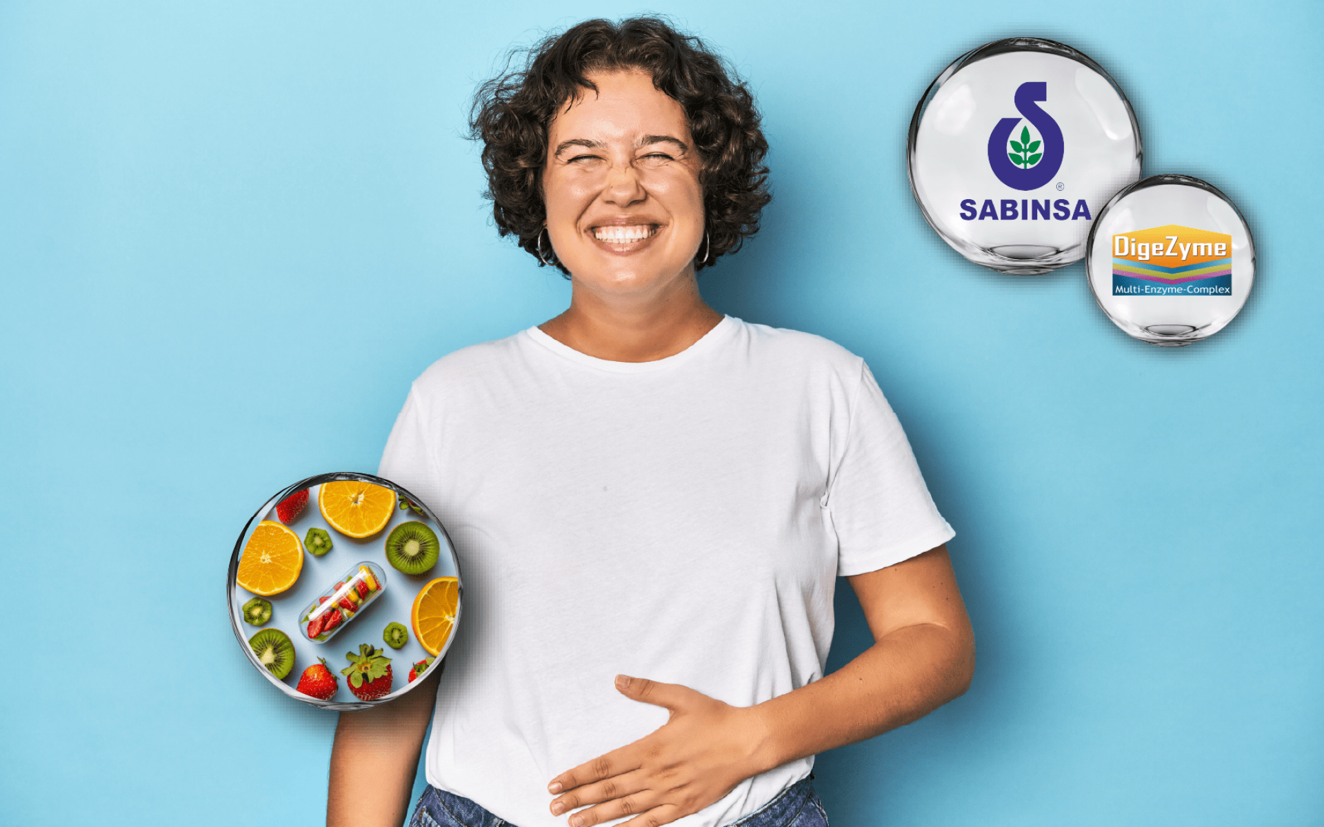 Sabinsa Digezyme®｜五合一植物性綜合消化酵素・消化與運動營養應用